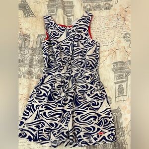 Vineyard Vines -Target navy white sailboat romper 3T